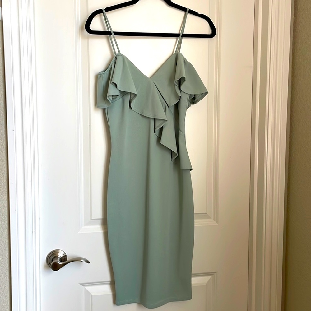 Mint bodycon dress